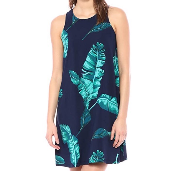 Aloha Dress palms tropical Hawaiian - Picture 3 of 4